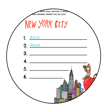 Wander New York Book Activities for Kids - Teacher and Parent Travel Activities for Kids